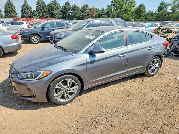 KMHD84LF3HU067337 Hyundai Elantra 2017 — повреждение Задняя часть, фото до ремонта