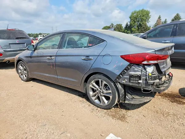 KMHD84LF3HU067337 — 2017 Hyundai Elantra, фото 2 с аукциона Copart 13.10.2026, Задняя часть
