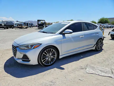 KMHD04LB2HU350140 — 2017 Hyundai Elantra, Задняя часть (Rear End), фото до ремонта