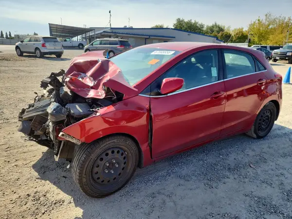KMHD35LH4HU353574 — 2017 Hyundai Elantra, Передняя часть (Front End), фото до ремонта