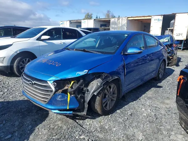 KMHD84LF3HU208522 Hyundai Elantra 2017 — повреждение Передняя часть, фото до ремонта