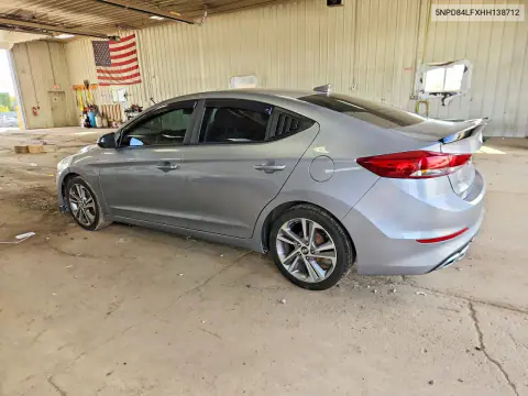 2017 Hyundai Elantra Se VIN 5NPD84LFXHH138712 фото 2