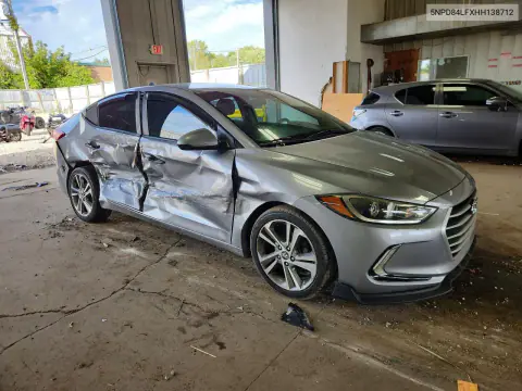 2017 Hyundai Elantra Se VIN 5NPD84LFXHH138712 фото 4