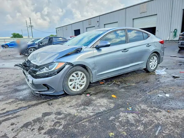 KMHD74LF8HU356961 — 2017 Hyundai Elantra, Передняя часть (Front End), фото до ремонта