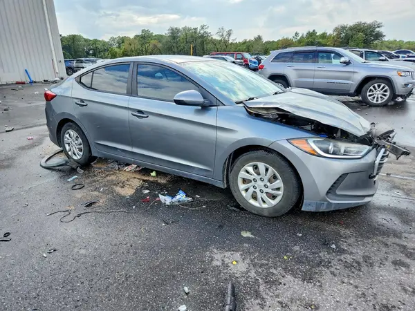 KMHD74LF8HU356961 — 2017 Hyundai Elantra, фото 4 с аукциона Copart, Передняя часть