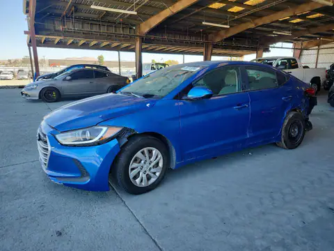 KMHD74LF6HU095135 — 2017 Hyundai Elantra, Передняя часть (Front End), фото до ремонта