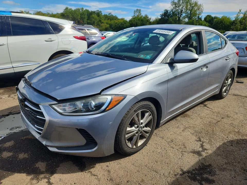 2017 HYUNDAI ELANTRA VIN 5NPD84LF0HH130554 фото 1
