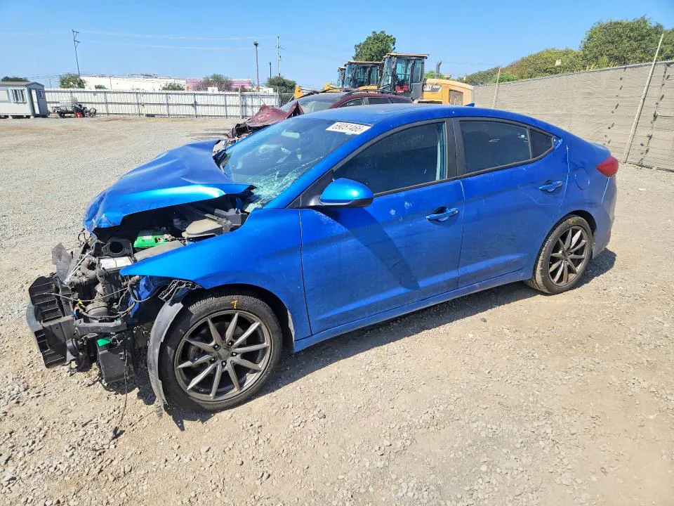 2017 Hyundai Elantra VIN 5NPD84LF8HH147408 фото 1