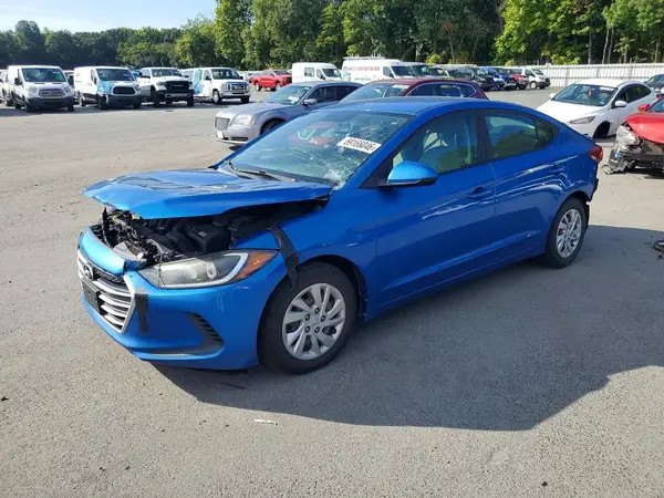 KMHD74LF3HU136269 — 2017 Hyundai Elantra, Передняя часть (Front End), фото до ремонта