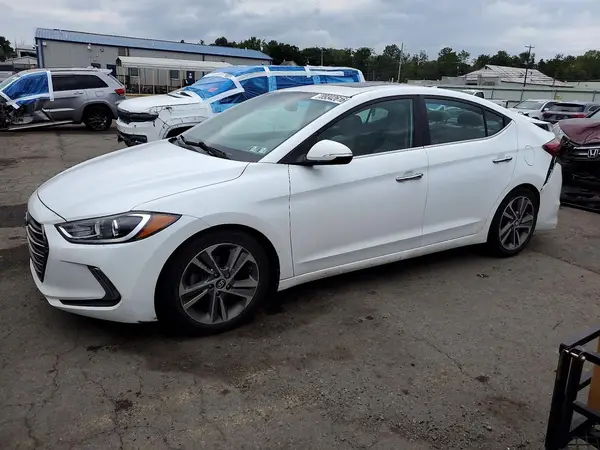 5NPD84LF4HH093783 — 2017 Hyundai Elantra, Задняя часть (Rear End), фото до ремонта