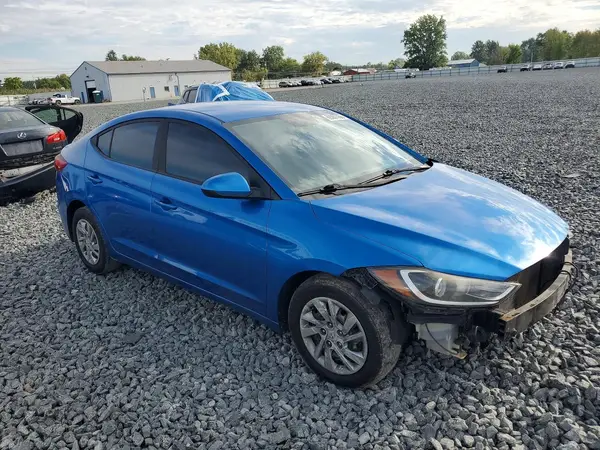 KMHD74LFXHU135345 — 2017 Hyundai Elantra, фото 4 с аукциона Copart, Передняя часть