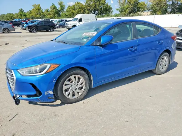 KMHD74LFXHU068455 Hyundai Elantra 2017 — повреждение Передняя часть, фото до ремонта