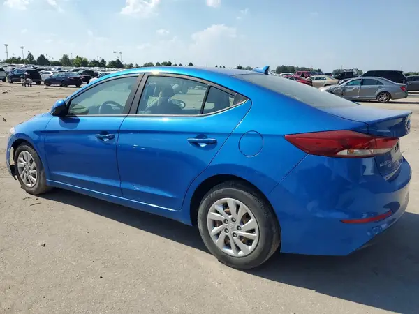 KMHD74LFXHU068455 — 2017 Hyundai Elantra, Передняя часть (Front End), фото до ремонта