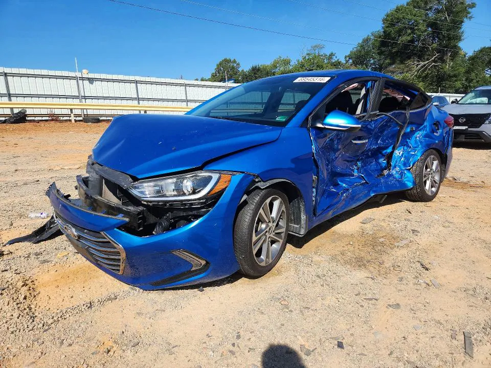 2017 HYUNDAI ELANTRA VIN KMHD84LF9HU355797 фото 1