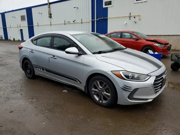 KMHD84LF2HU154243 — 2017 Hyundai Elantra, фото 4 с аукциона Copart, Механические повреждения