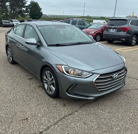 KMHD84LF4HU061935 — 2017 Hyundai Elantra, Мелкие вмятины и царапины (Minor Dent/Scratches), фото до ремонта