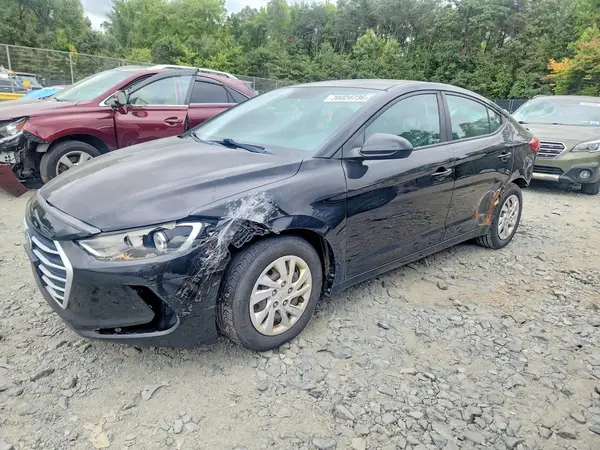 KMHD74LF5HU371093 — 2017 Hyundai Elantra, Задняя часть (Rear End), фото до ремонта