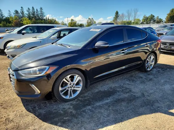 KMHD84LF5HU313997 — 2017 Hyundai Elantra, Град (Hail), фото до ремонта