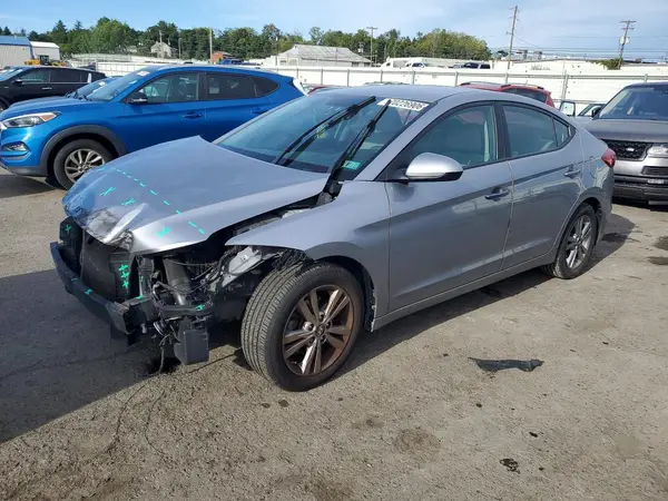 5NPD84LFXHH024287 — 2017 Hyundai Elantra, Передняя часть (Front End), фото до ремонта