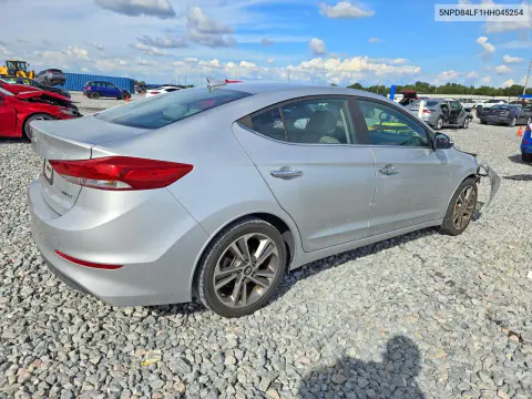 2017 Hyundai Elantra Limited VIN 5NPD84LF1HH045254 фото 3