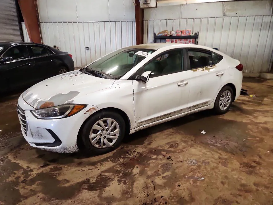 2017 HYUNDAI ELANTRA VIN 5NPD74LF5HH142394 фото 1