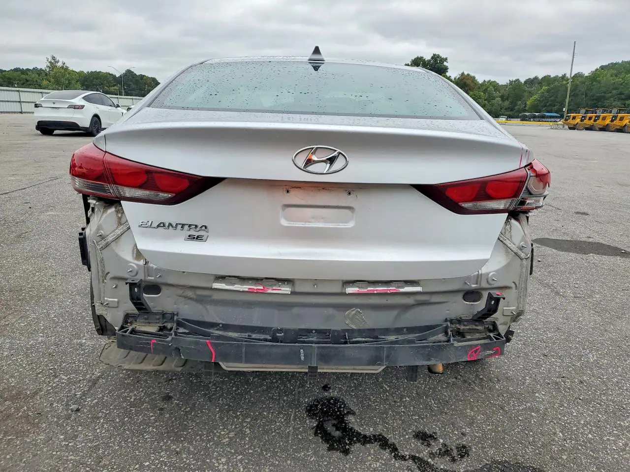 KMHD74LF3HU423725 — 2017 Hyundai Elantra, фото 6 с аукциона Copart, Задняя часть