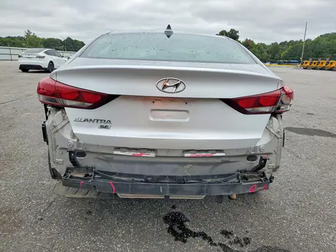 KMHD74LF3HU423725 — 2017 Hyundai Elantra, Задняя часть, фото до ремонта
