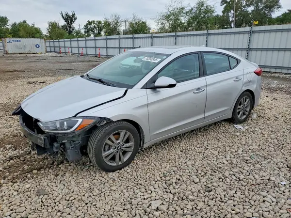 5NPD84LF7HH169187 — 2017 Hyundai Elantra, Передняя часть (Front End), фото до ремонта