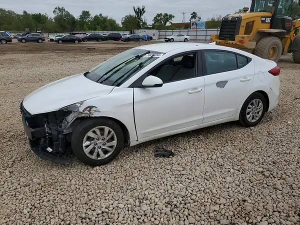 5NPD74LF6HH173668 — 2017 Hyundai Elantra, Передняя часть (Front End), фото до ремонта