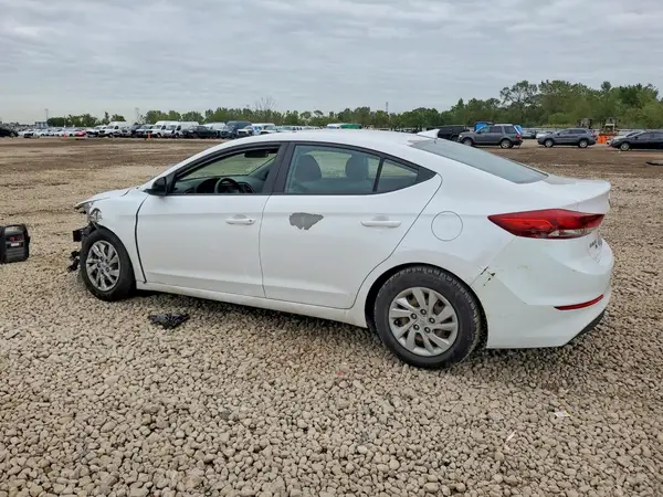 2017 HYUNDAI ELANTRA VIN 5NPD74LF6HH173668 фото 2