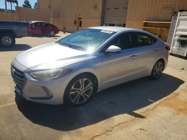 5NPD84LF8HH081264 — 2017 Hyundai Elantra, Передняя часть (Front End), фото до ремонта