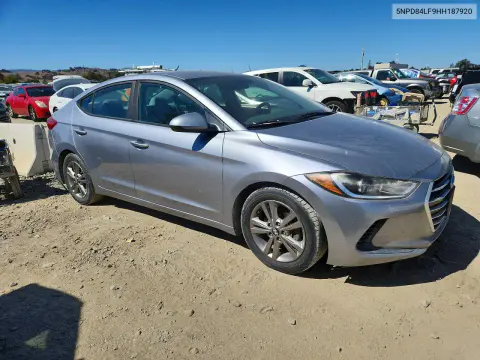 2017 Hyundai Elantra Se VIN 5NPD84LF9HH187920 фото 4