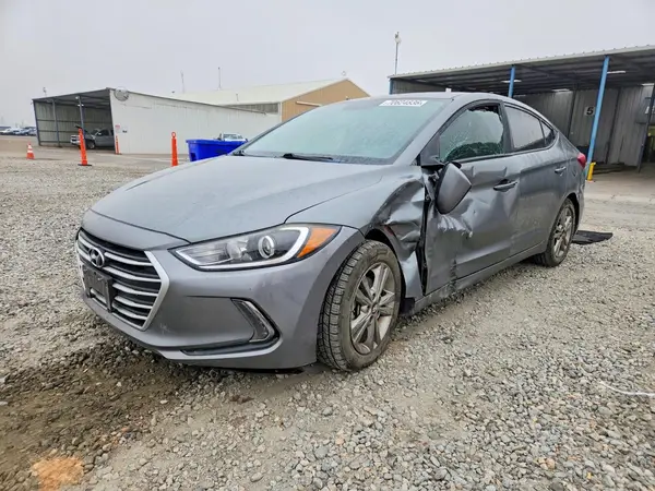 KMHD84LFXHU377033 — 2017 Hyundai Elantra, Боковая часть (Side), фото до ремонта