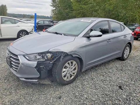 5NPD74LF0HH191714 — 2017 Hyundai Elantra, Передняя часть (Front End), фото до ремонта