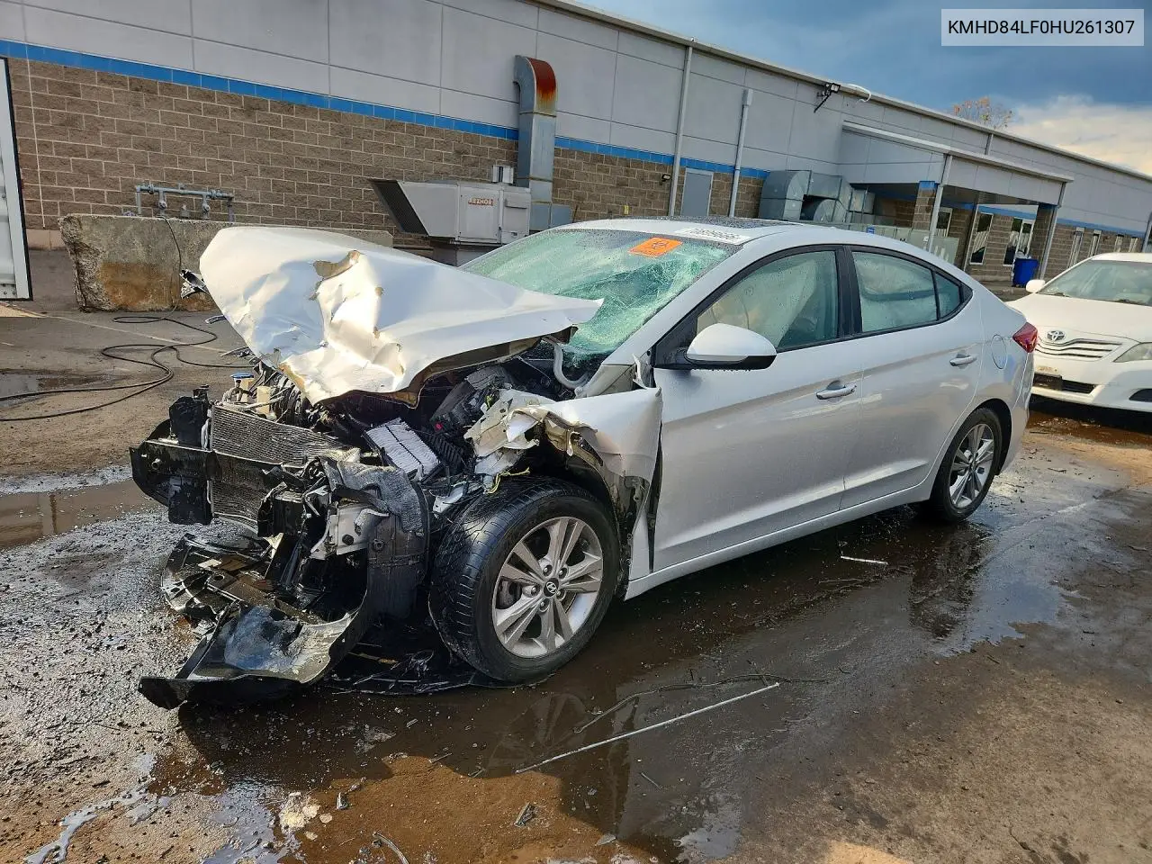 2017 Hyundai Elantra Value Edition VIN KMHD84LF0HU261307 фото 1