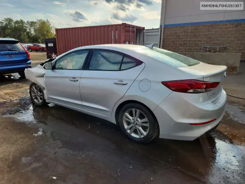 2017 Hyundai Elantra Value Edition VIN KMHD84LF0HU261307 фото 2