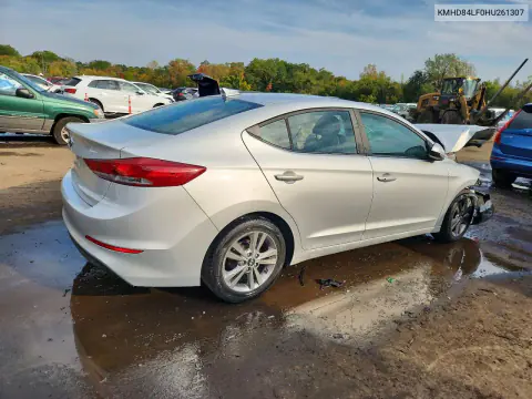 2017 Hyundai Elantra Value Edition VIN KMHD84LF0HU261307 фото 3