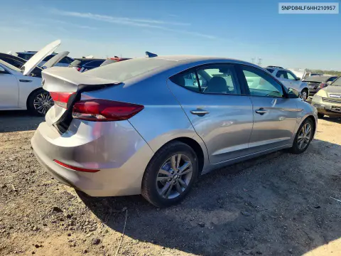 2017 Hyundai Elantra Se VIN 5NPD84LF6HH210957 фото 3