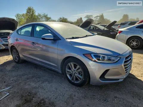 2017 Hyundai Elantra Se VIN 5NPD84LF6HH210957 фото 4