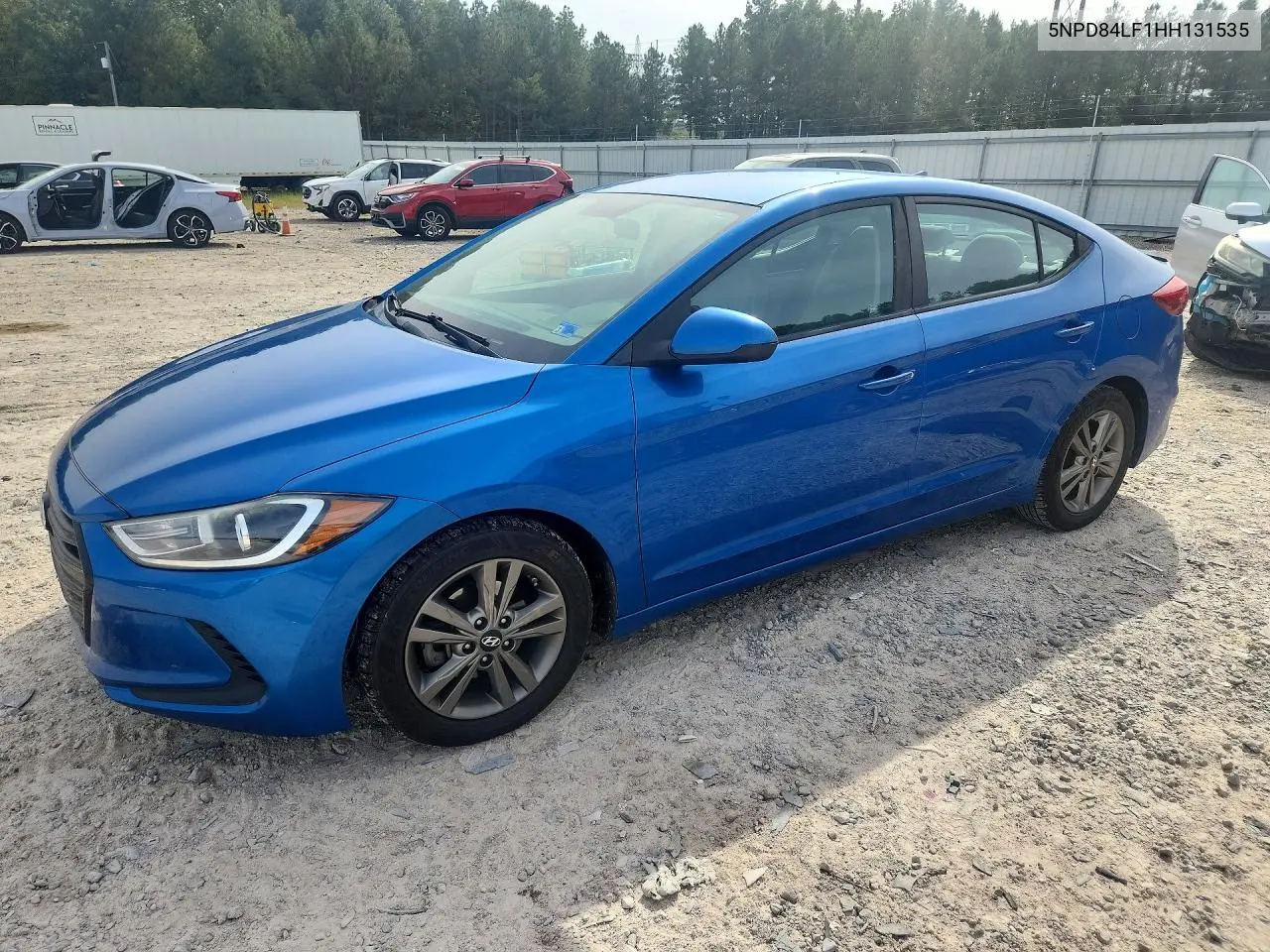 2017 Hyundai Elantra Se VIN 5NPD84LF1HH131535 фото 1