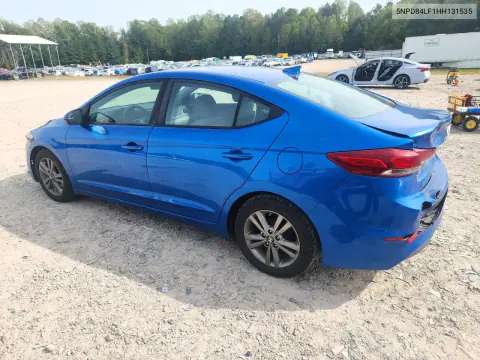 2017 Hyundai Elantra Se VIN 5NPD84LF1HH131535 фото 2