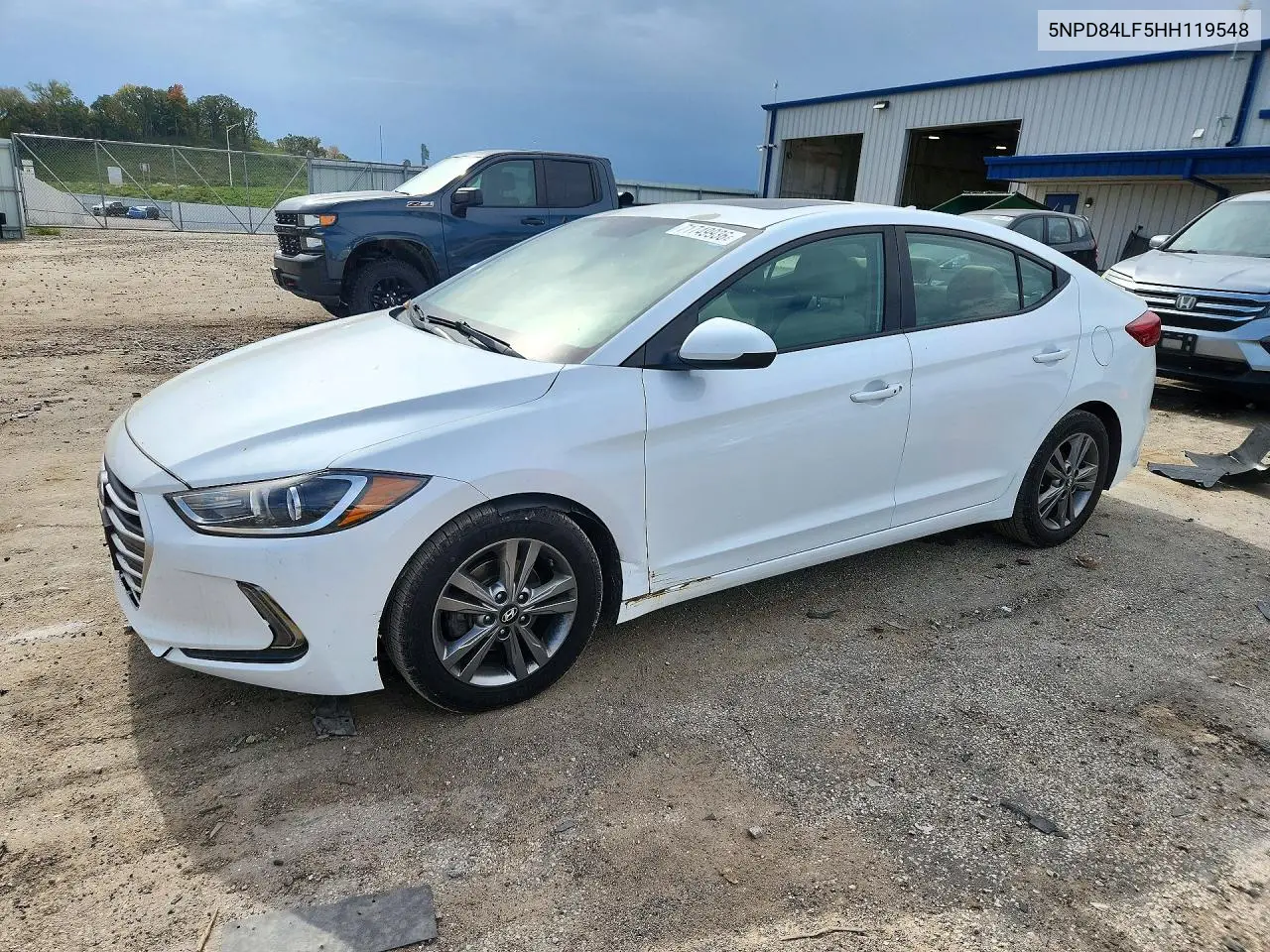 2017 Hyundai Elantra Value Edition VIN 5NPD84LF5HH119548 фото 1