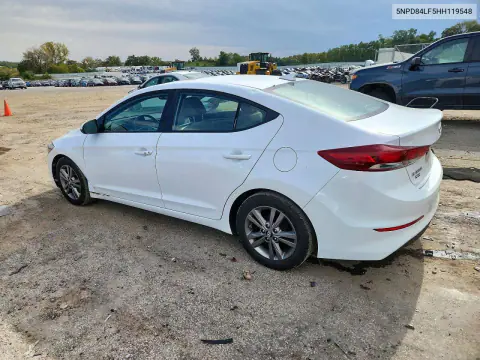 2017 Hyundai Elantra Value Edition VIN 5NPD84LF5HH119548 фото 2