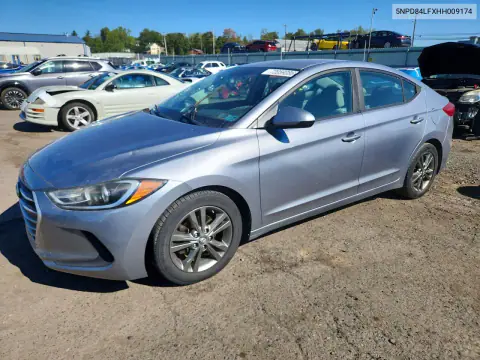 5NPD84LFXHH009174 — 2017 Hyundai Elantra, Передняя часть, фото до ремонта