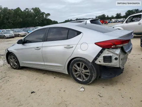2017 Hyundai Elantra Se VIN 5NPD84LF8HH066926 фото 2