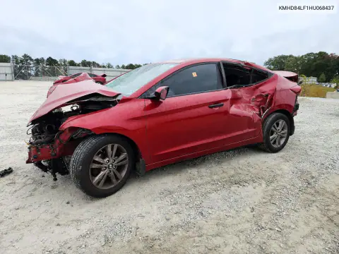 2017 Hyundai Elantra Se VIN KMHD84LF1HU068437 фото 1