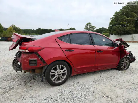 2017 Hyundai Elantra Se VIN KMHD84LF1HU068437 фото 3