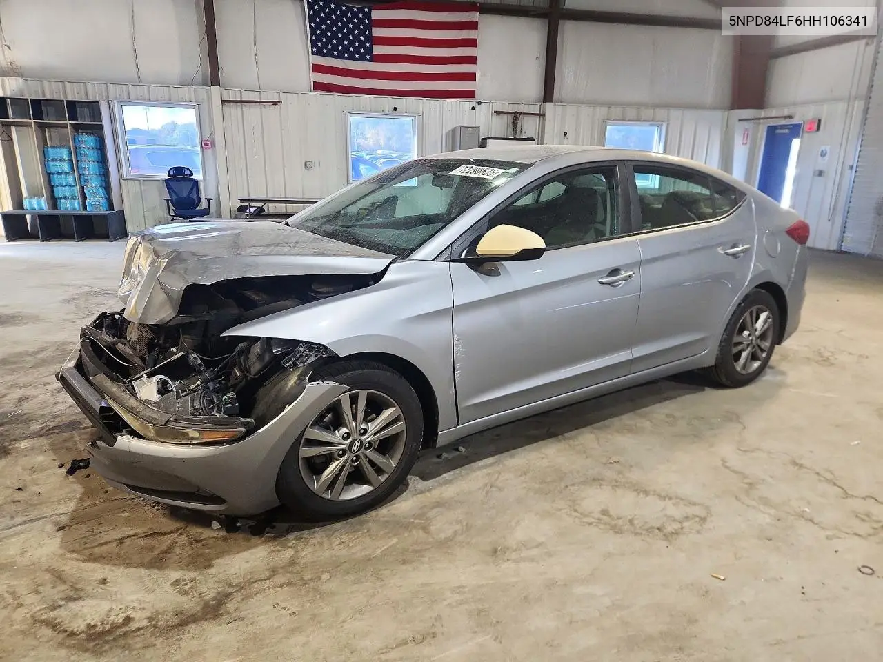 2017 Hyundai Elantra Se VIN 5NPD84LF6HH106341 фото 1