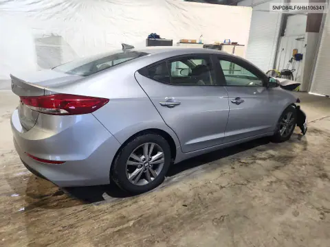 2017 Hyundai Elantra Se VIN 5NPD84LF6HH106341 фото 3