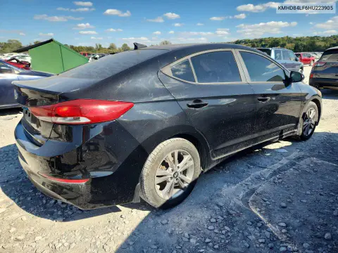 2017 Hyundai Elantra Se VIN KMHD84LF6HU223905 фото 3